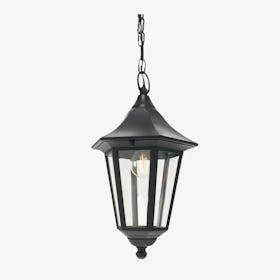 Valencia 1-Light Chain Lantern - Black