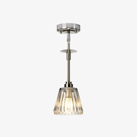 Agatha Bathroom Pendant Light - Brushed Nickel