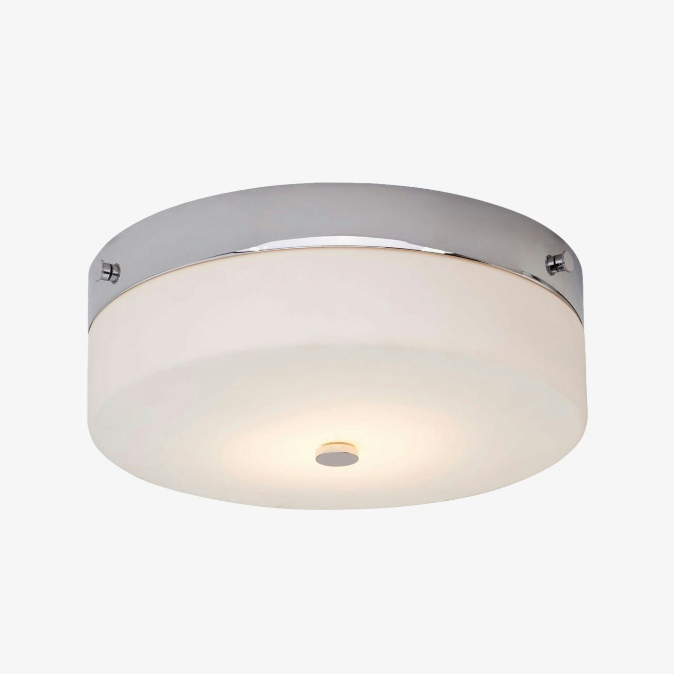 Tamar Flush Light - Polished Chrome by Elstead Lighting