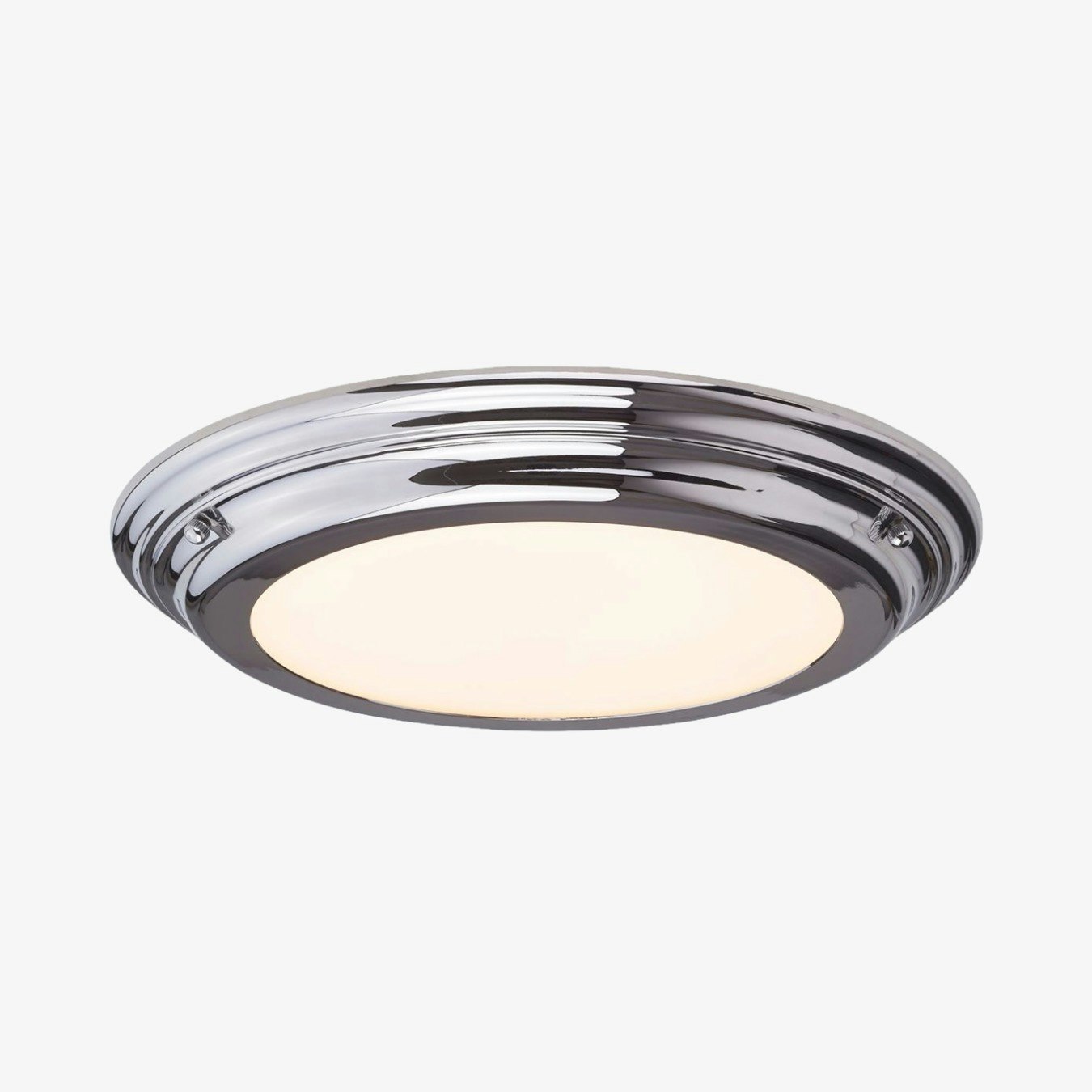 Welland Flush Light - Polished Chrome by Elstead Lighting