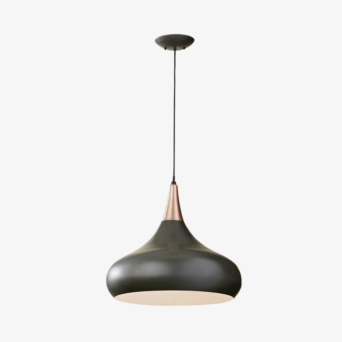 Beso 1 Light Pendant - Dark Bronze by Elstead Lighting