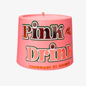 Pink Drink Premium Soy Candle - Bubblegum Pink