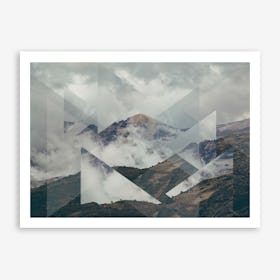 Landscapes Scattered 2 Nevado del Ruiz Art Print