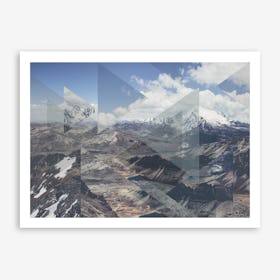 Landscapes Scattered 2 Chacaltaya Art Print