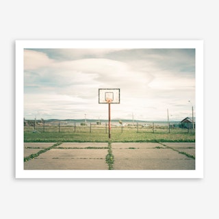 Streetball Courts 1 Puerto Natales Art Print