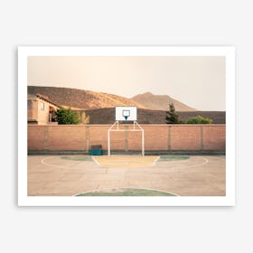 Streetball Courts 1 Potosi Art Print