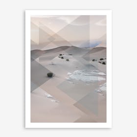 Landscapes Scattered 3 Death Valley Art Print