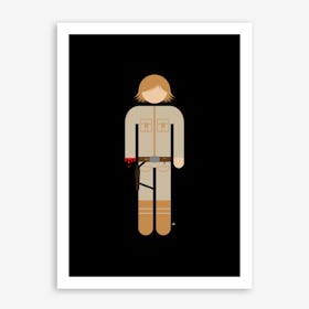 Luke Skywalker 2 Art Print