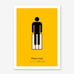 Piano Man Print