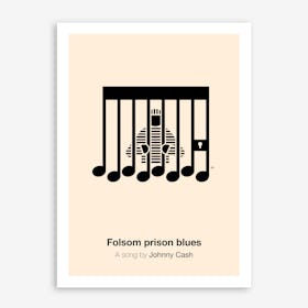 Prison Blues Print