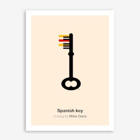 Spanish Key Print