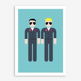 Top-Gun Art Print