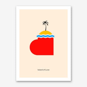 Island of Love Art Print