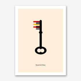 Spanish Key Art Print