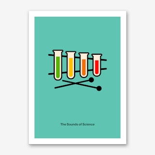 The Sounds of Science Art Print