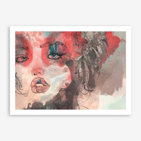 Kiss Me I Art Print