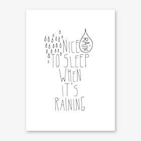 Rain Art Print