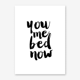 Bed Now Art Print