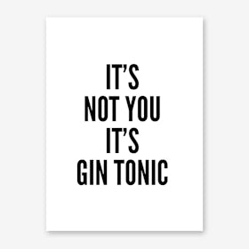 Gin Tonic Art Print