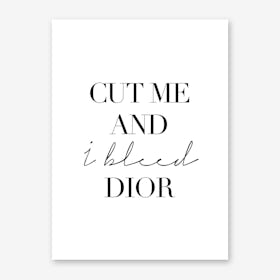 Dior Art Print