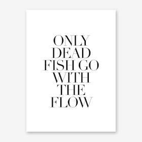 Dead Fish Art Print