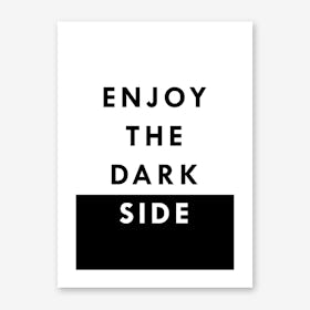 Dark Side Art Print