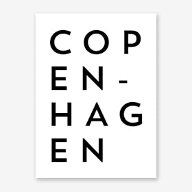 Copenhagen Art Print
