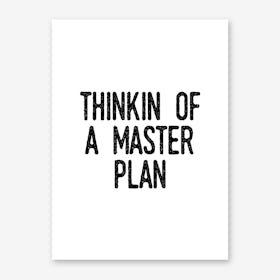 Master Plan Art Print