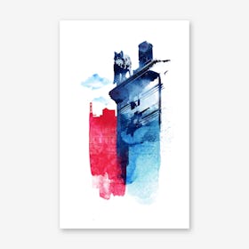 This Is My Town Art Print