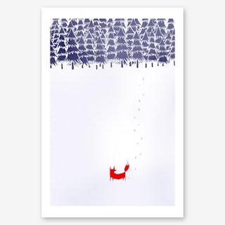 Alone In The Forest Art Print
