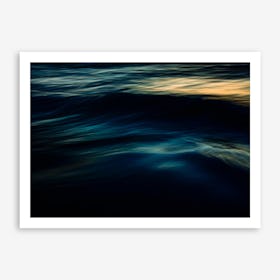 The Uniqueness Of Waves IV Art Print