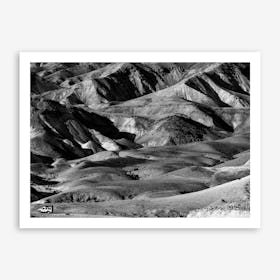 Driving Across The Judean Desert Art Print