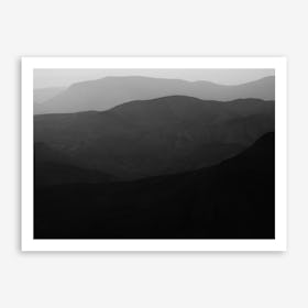 Mountains Of The Judean Desert III Art Print