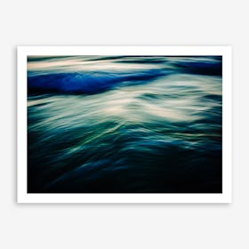 The Uniqueness Of Waves V Art Print