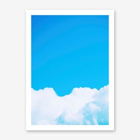 Blue Clouds I Art Print