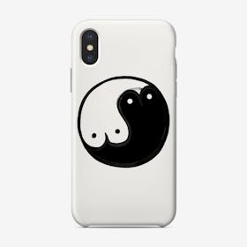 Boob Yin Yang Phone Case
