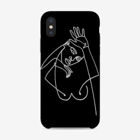 In The Arms Of Mine Bw Phone Case