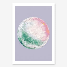 Ganymede Lilac Art Print