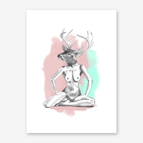 Oh Deer I Art Print