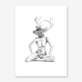 Oh Deer II Art Print