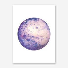 Lilac Moon Art Print