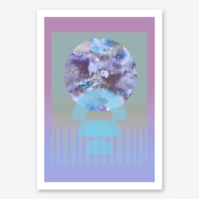 Lift Lilac Art Print