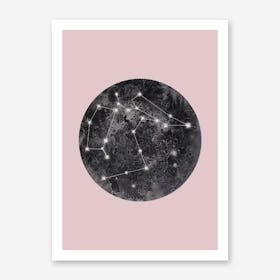 Constellation Pink Art Print