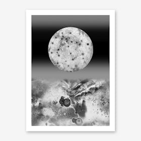 Mimas Art Print