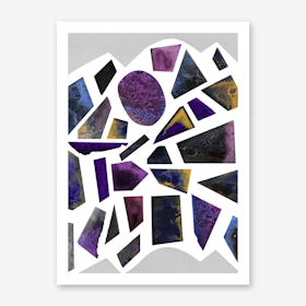 Meteorite Lilac Art Print