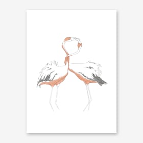 Caught Up In You Art Print