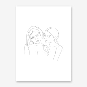 Relationships 52 Sisters Art Print