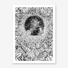 The Hole We Found in The Garden Art Print