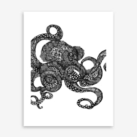 Barnacle Octopus Art Print
