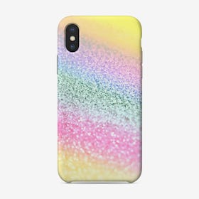Monis Glitter Unicorn Rainbow Phone Case